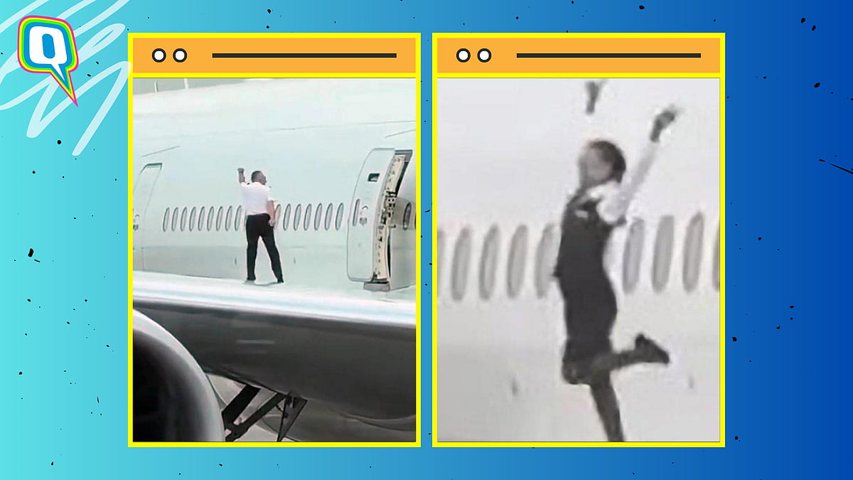 <div class="paragraphs"><p>Swiss Airline Crew Under Investigation For Dancing And Posing On Aircraft Wing</p></div>