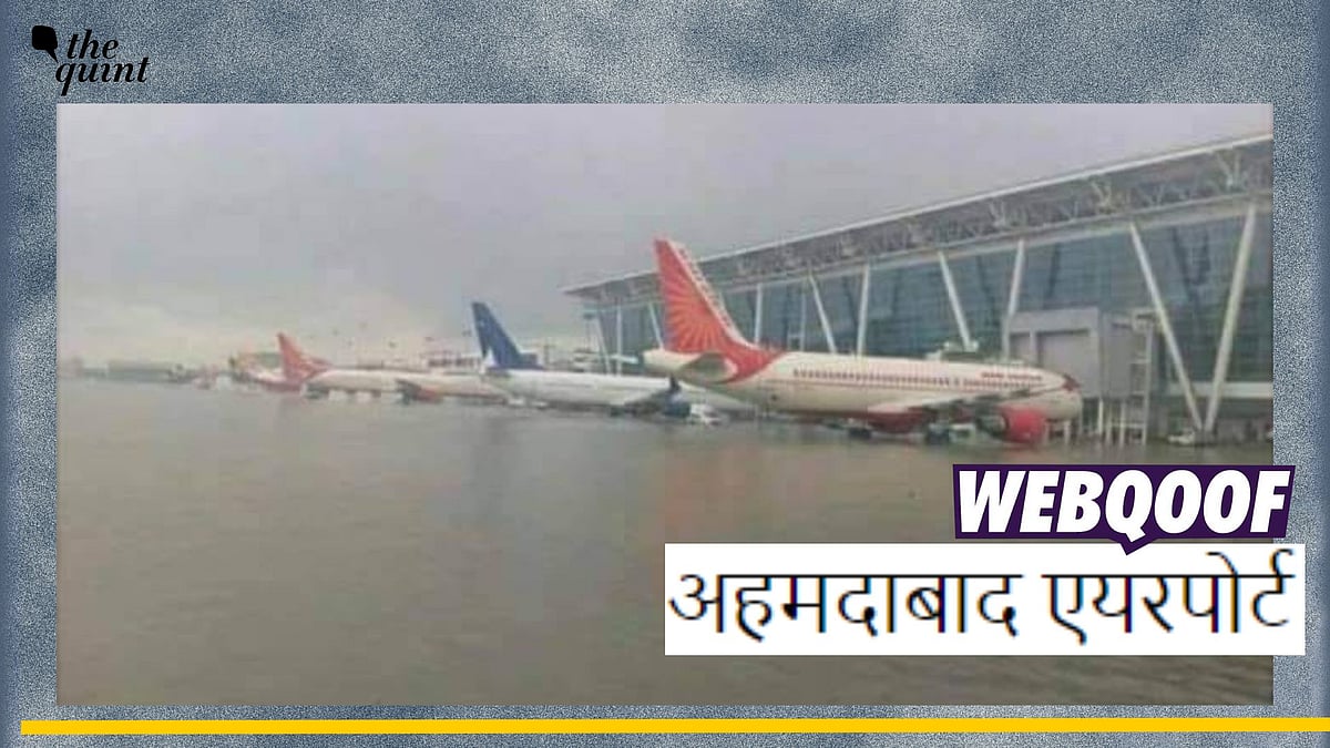 <div class="paragraphs"><p>Fact-check:&nbsp;An old image of a flooded airport hangar from Chennai floods is going viral on social media as an image from Ahmedabad's airport.</p></div>