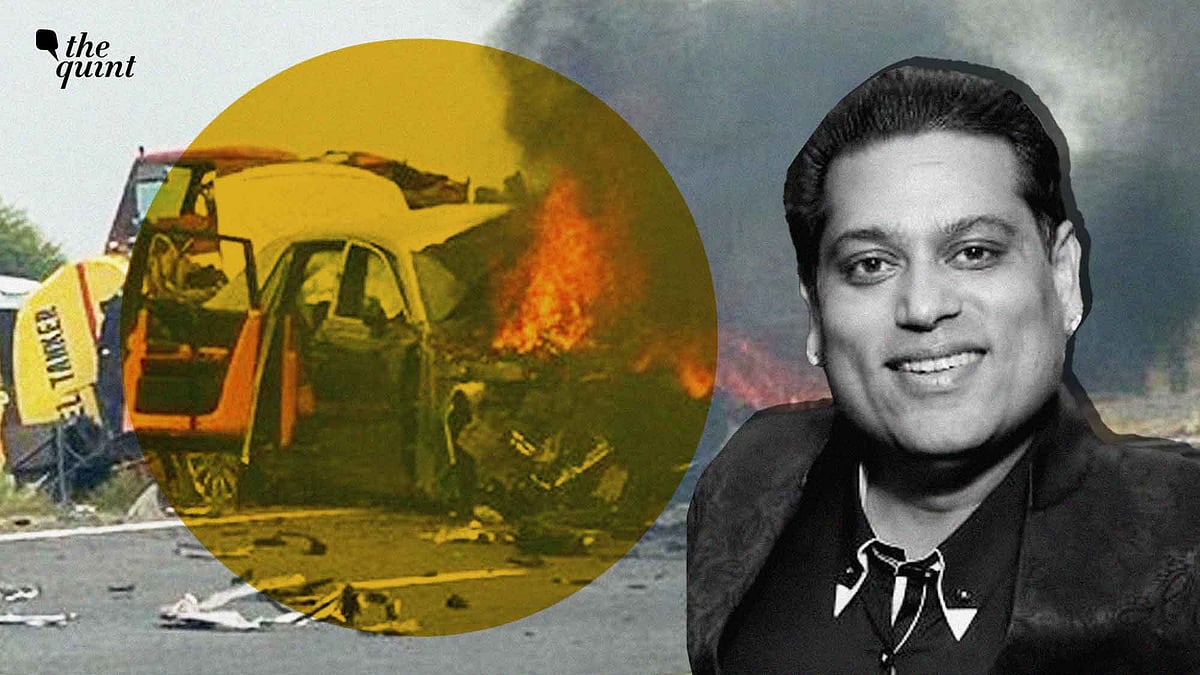 <div class="paragraphs"><p>On 22 August, a Rolls-Royce, reportedly speeding at 230 kmph, rammed into an oil tank truck&nbsp;near Umri village in Haryana’s Nuh, killing the truck driver and his helper and injuring the three occupants of the luxury car, including Vikas Malu.</p></div>