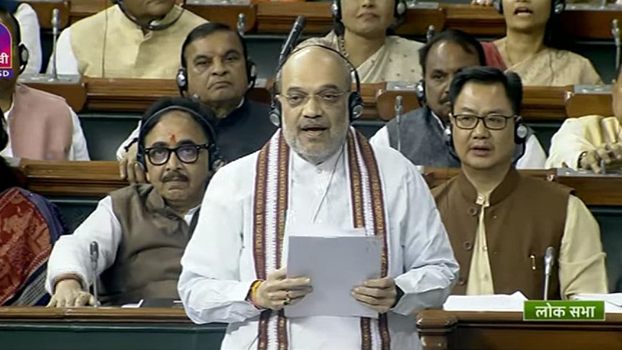 <div class="paragraphs"><p>Home Minister Amit Shah speaking on the Government of National Capital Territory of Delhi (Amendment) Bill, 2023 in Lok Sabha on Tuesday, 1 August. </p></div>