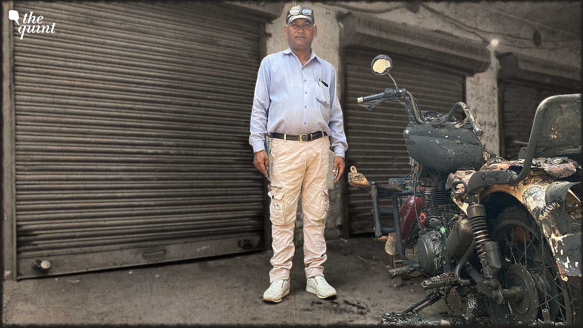 <div class="paragraphs"><p>Shaturghan Shukla with his burnt bullet. </p></div>