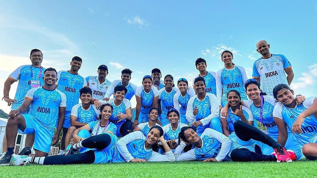 <div class="paragraphs"><p>Asian Games 2023: India Trounce Ban in Women’s Cricket, Qualify for Gold Medal Match</p></div>