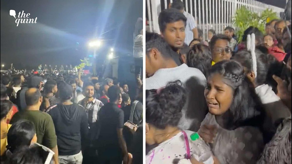 <div class="paragraphs"><p>The concert titled '<em>Marakumma Nenjam' </em>took place at the Adityaram Palace City in Chennai's East Coast Road, weeks after it was rescheduled due to rains last month.</p></div>