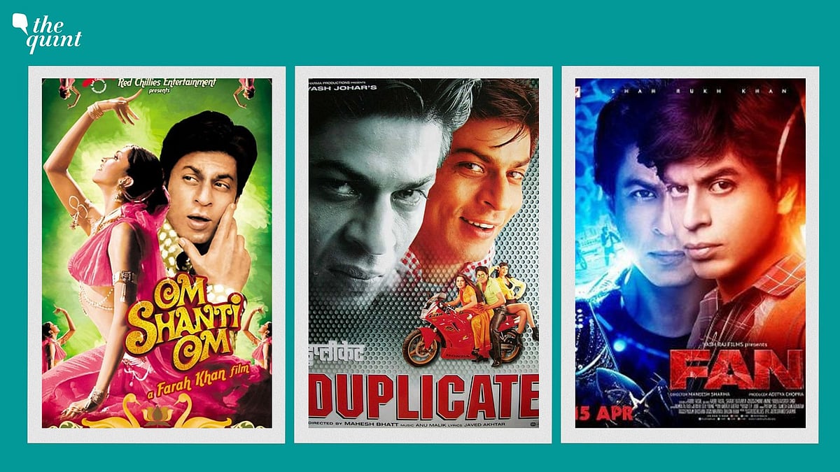 <div class="paragraphs"><p>Here are some SRK films in double role. </p></div>