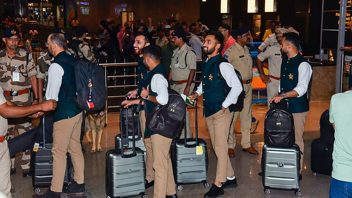 <div class="paragraphs"><p>Babar Azam and his team flew into India on Hyderabad for the 2023 ICC World Cup</p></div>