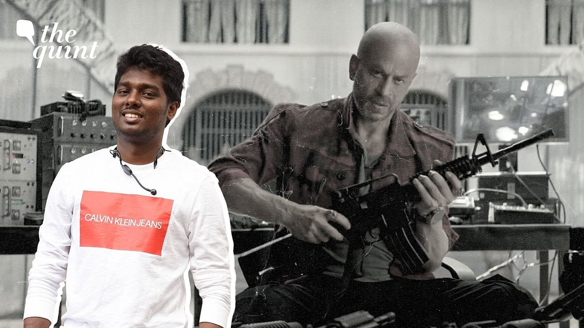 <div class="paragraphs"><p>Shah Rukh Khan in a still from Atlee's<em> Jawan.</em></p></div>