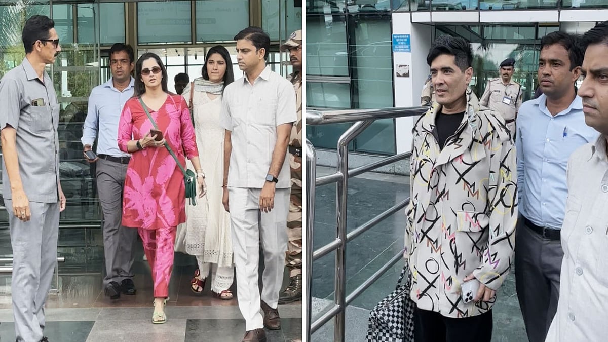 <div class="paragraphs"><p>Sania Mirza and Manish Malhotra arrive for Parineeti Chopra-Raghav Chadha's wedding.</p></div>