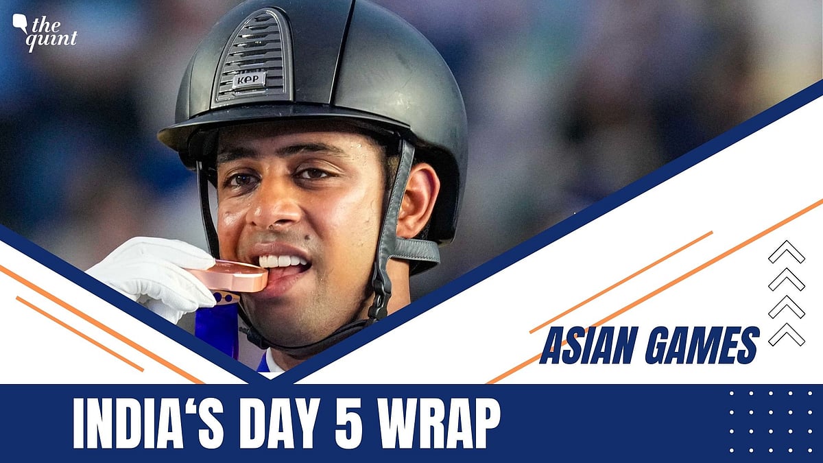 <div class="paragraphs"><p>2023 Asian Games, Day 5: India Climb Table With Shooting Gold & 2 Other Medals</p></div>