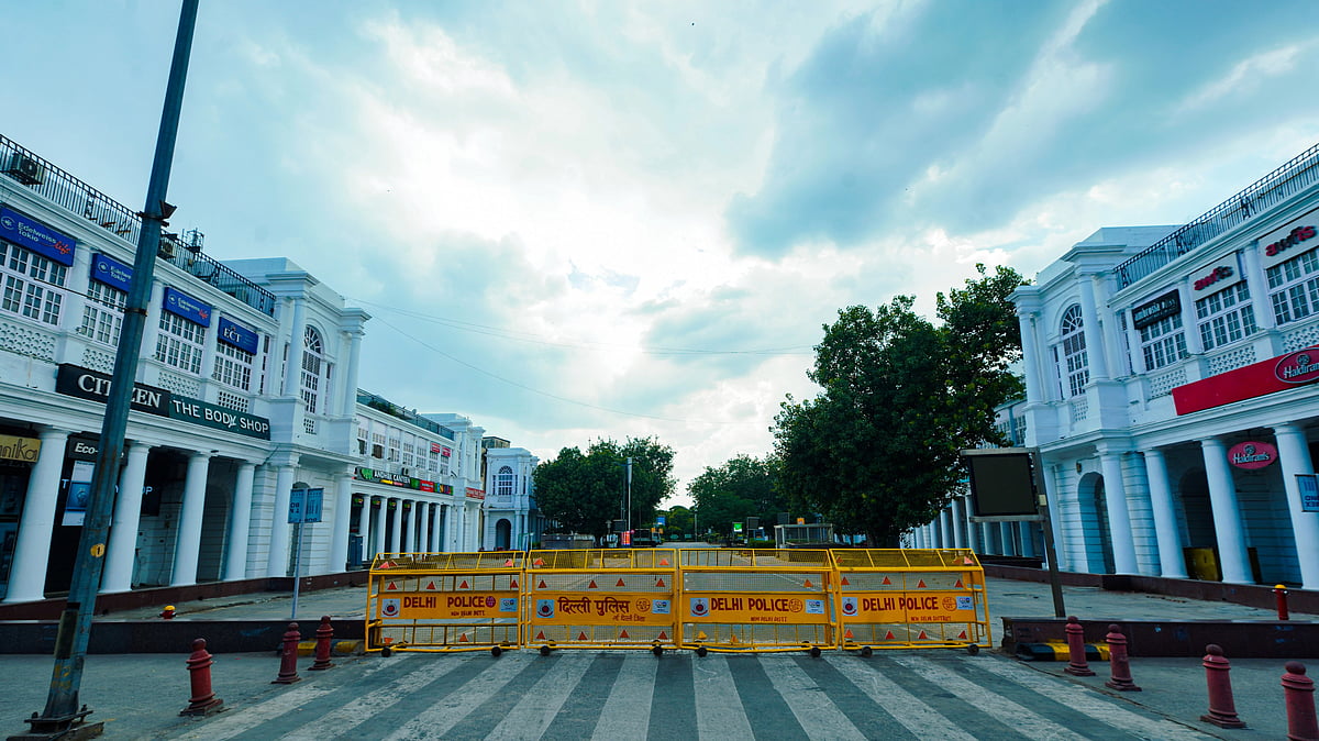 <div class="paragraphs"><p>The New Delhi district was placed under a lockdown of sorts on Friday, 8 August,  with all markets closed, roads deserted, and police barricades all around, along with heavy deployment of security for the G20 Summit.</p></div>