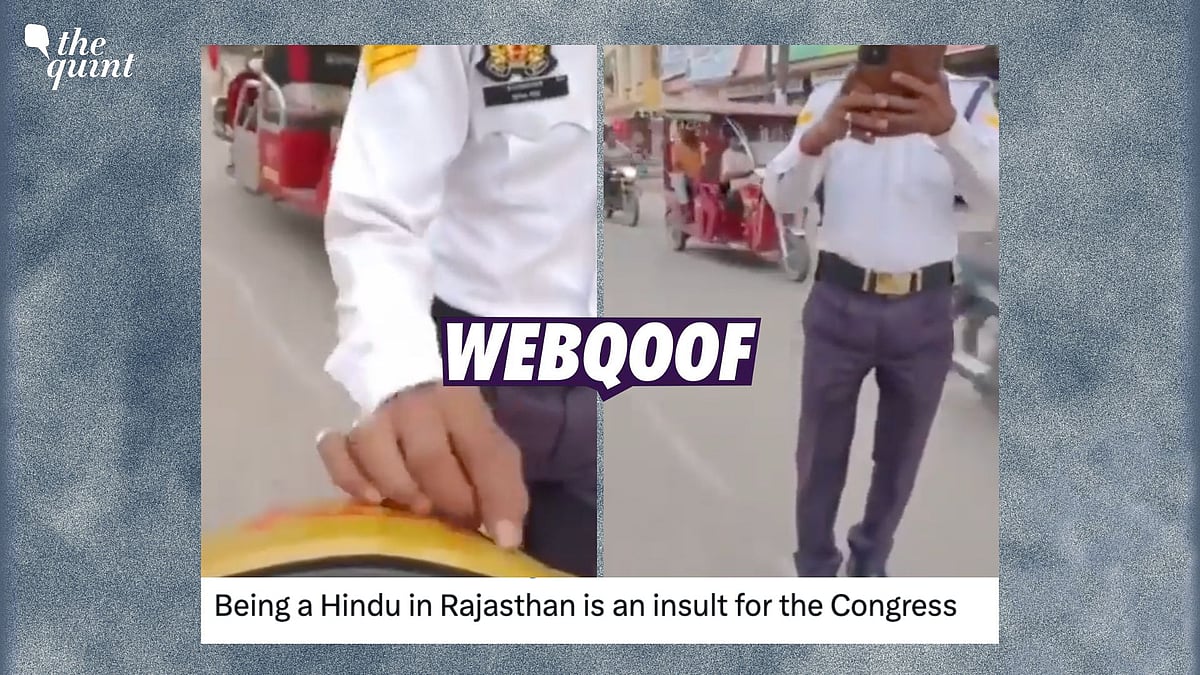 <div class="paragraphs"><p>Rajasthan Police confirmed that the video is not from the state. </p></div>