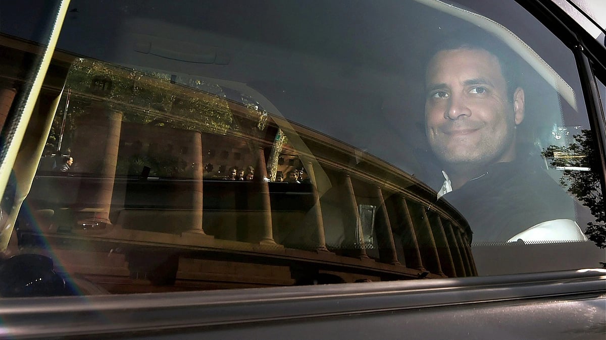 <div class="paragraphs"><p>Congress leader Rahul Gandhi left for an almost week-long Europe tour.</p></div>