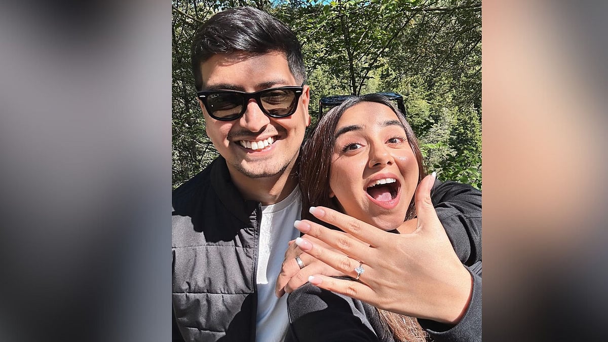 <div class="paragraphs"><p>Prajakta Koli Gets Engaged to Boyfriend Vrishank Khanal</p></div>
