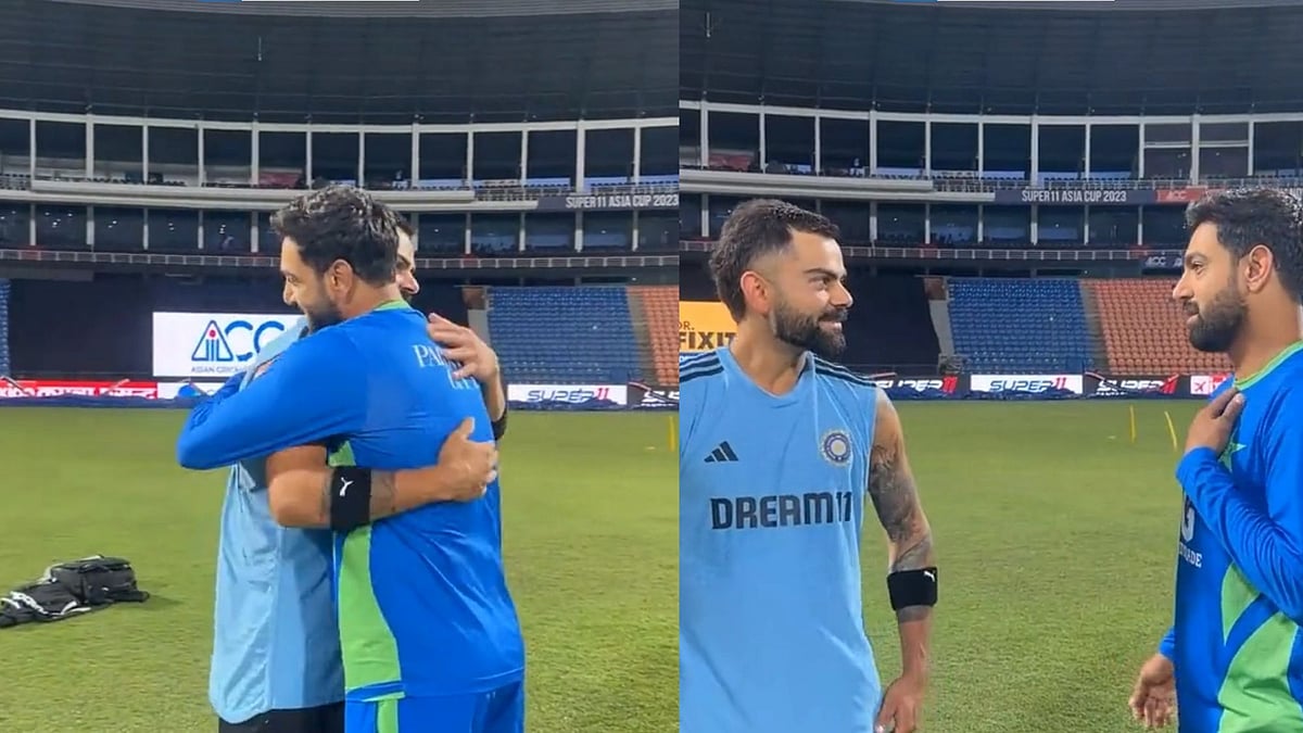 <div class="paragraphs"><p>India vs Pakistan: Team India and Pakistan meet ahead of their clash</p></div>