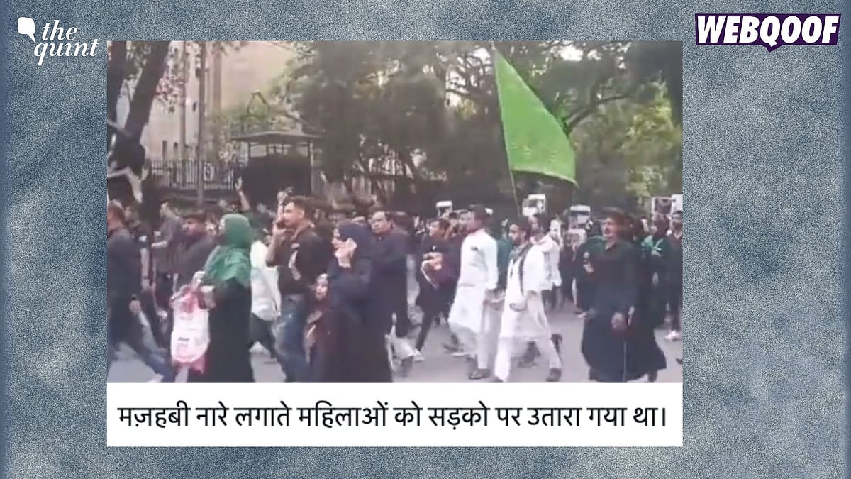 <div class="paragraphs"><p>Fact-Check: This video does not show a communal protest by the Muslims in Delhi. </p></div>