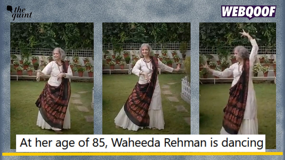 <div class="paragraphs"><p>Fact-check: A senior woman dancing in a viral video was misidentified as the actor, Waheeda Rehman. </p></div>