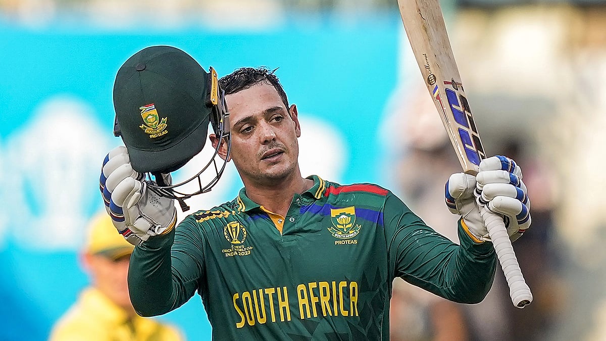 <div class="paragraphs"><p>Quinton de Kock scored 109 as South Africa beat Australia by 134 runs.</p></div>