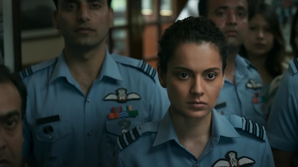 <div class="paragraphs"><p>Kangana Ranaut in a still from 'Tejas'. </p></div>