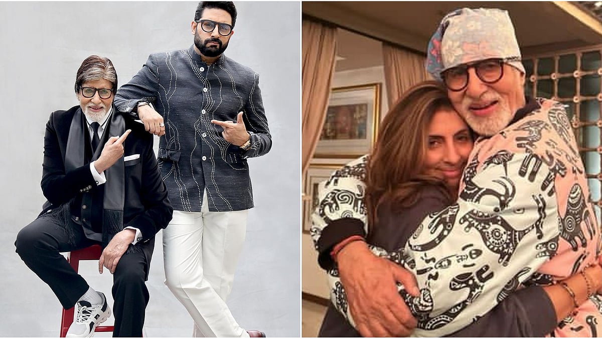 <div class="paragraphs"><p>Abhishek, Shweta Wish Amitabh Bachchan on His Birthday</p></div>