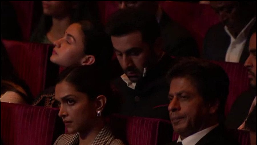 <div class="paragraphs"><p>SRK, Deepika Padukone, Alia-Ranbir Attend IOC Session 2023</p></div>