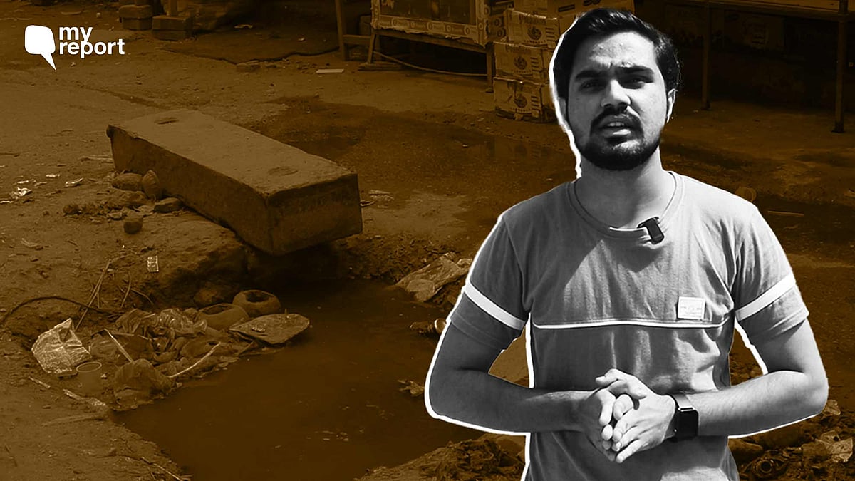 <div class="paragraphs"><p>Several manholes in Shaheen Bagh are left open, with dirty sewage flowing through them and spilling on the road</p></div>