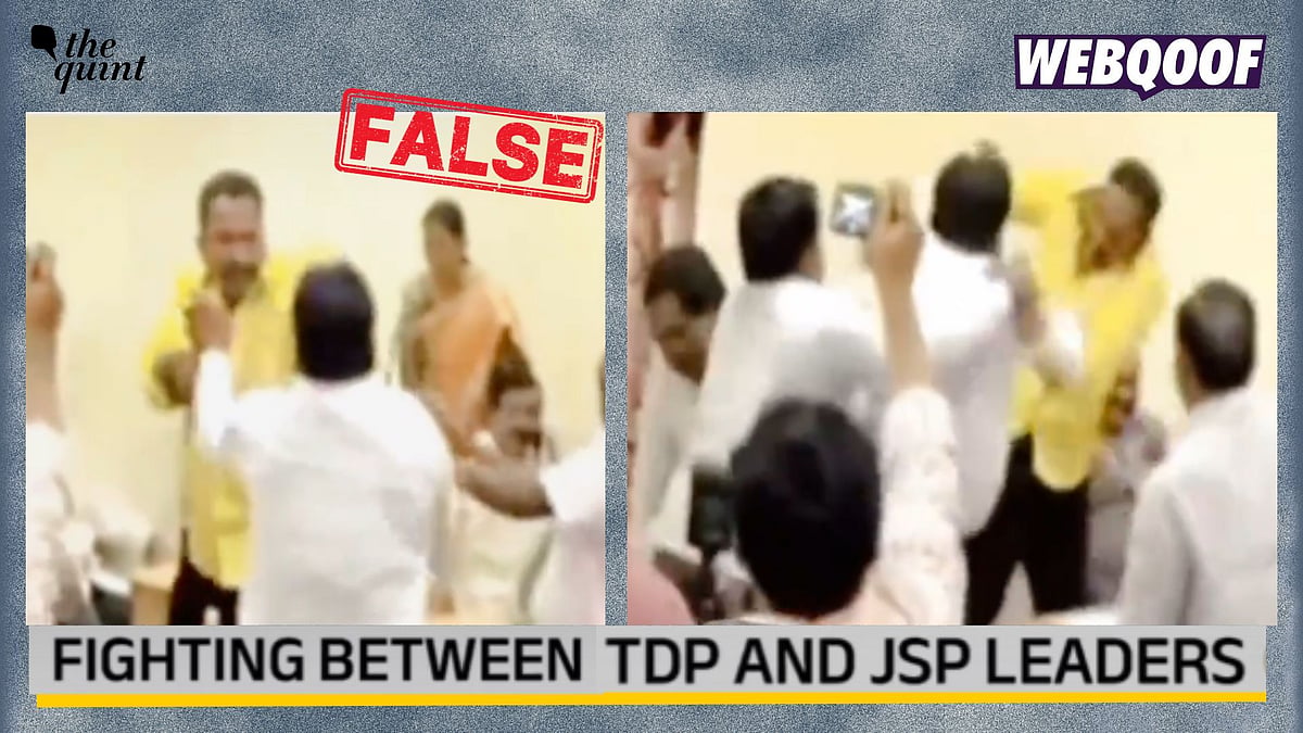 <div class="paragraphs"><p>Fact-Check: An old video showing two TDP councillors thrashing each other is being falsely shared as a recent fight between TDP and JSP leaders.</p></div>