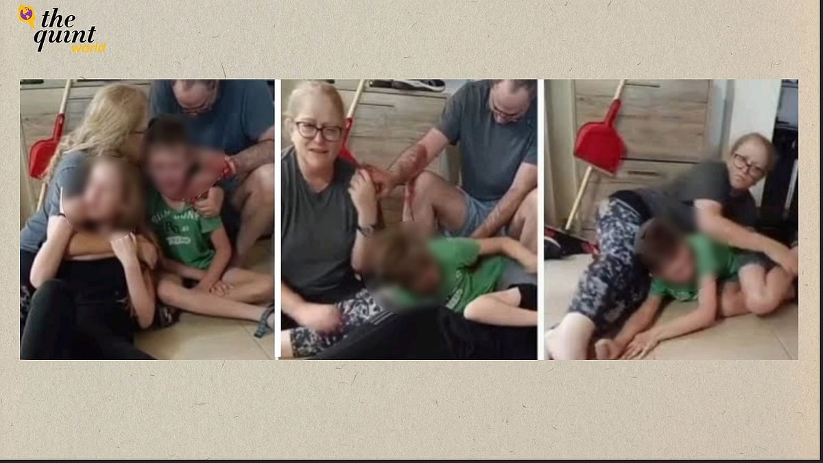 <div class="paragraphs"><p>On video, an Israeli family was held hostage reportedly by Hamas gunmen who seemingly executed a girl of the family.</p></div>