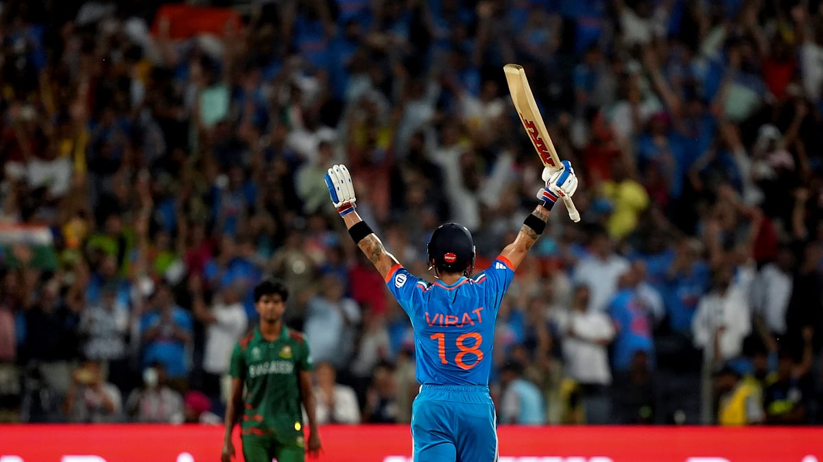 <div class="paragraphs"><p>ICC World Cup 2023: Indian Fans Elated At Virat Kohli's Match-Winning Century</p></div>