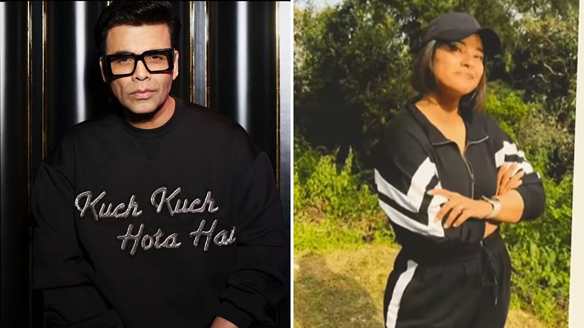 <div class="paragraphs"><p>Kajol, Karan Johar celebrate 25 years of <em>Kuch Kuch Hota Hai.</em></p></div>