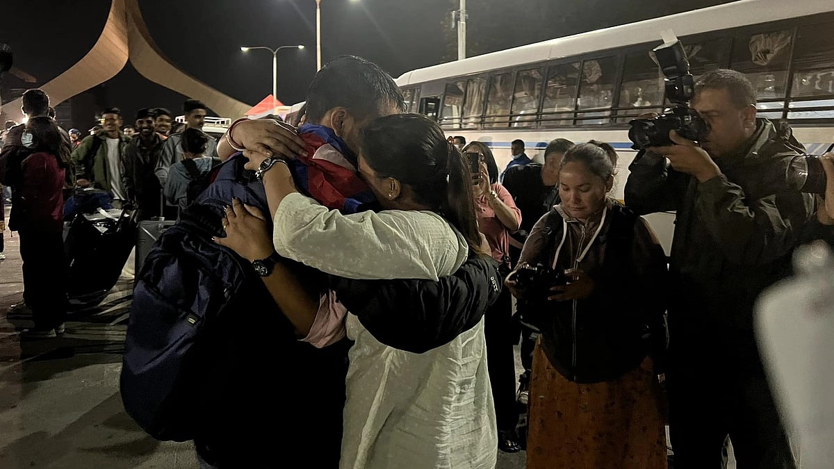 <div class="paragraphs"><p><strong>The Quint</strong> speaks to Nepalese students who reached Kathmandu through a special rescue aircraft on 12 October, Thursday.</p></div>
