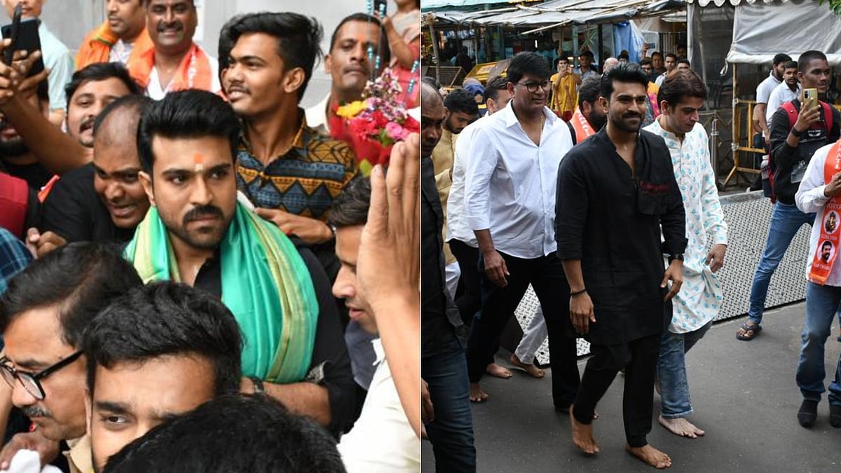 <div class="paragraphs"><p>In Pics: Ram Charan Was Spotted at Siddhivinayak Temple</p></div>