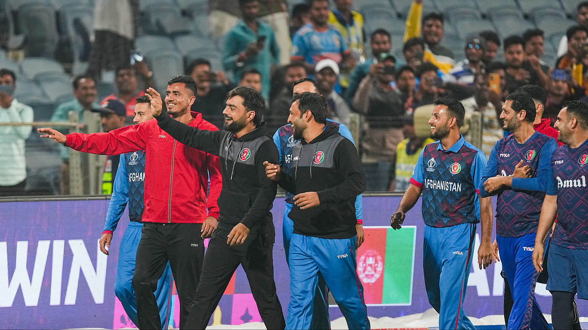 <div class="paragraphs"><p>In Photos: ICC World Cup 2023 – Afghanistan’s Ascendancy Dents Sri Lanka’s Rise</p></div>
