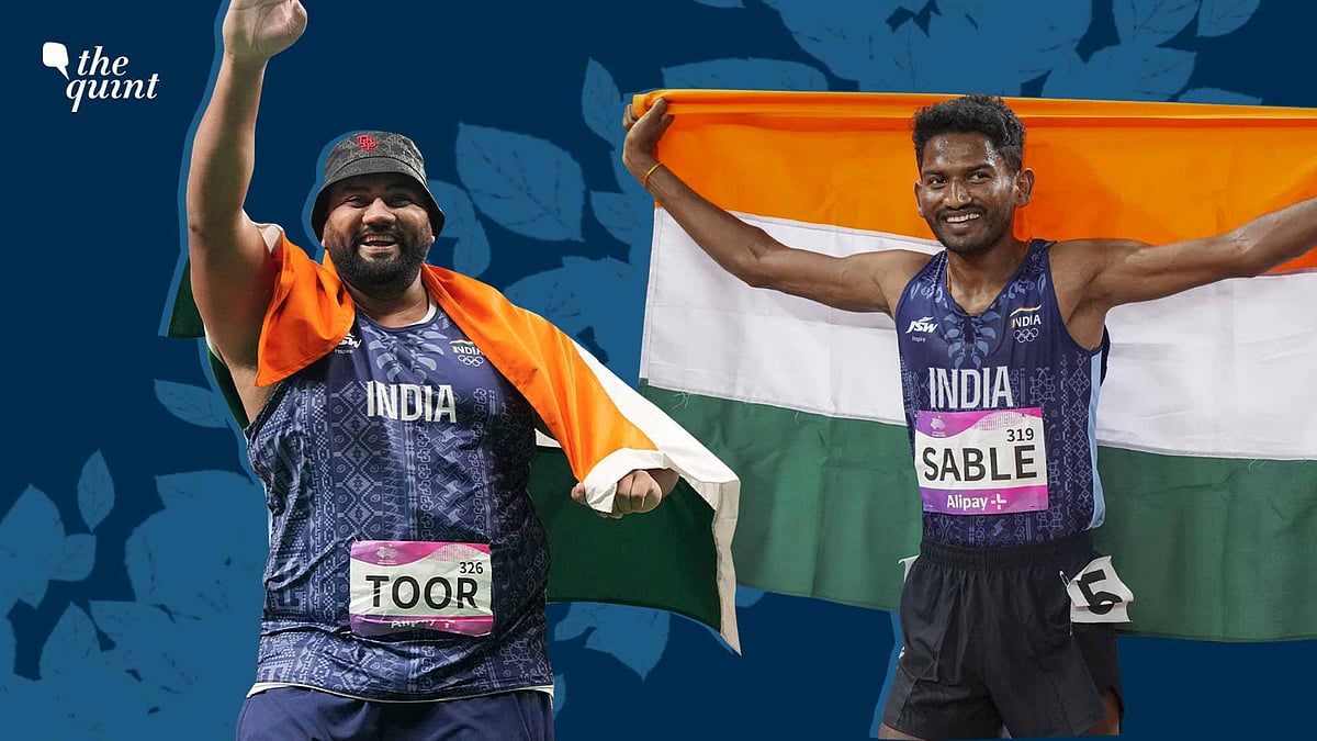<div class="paragraphs"><p>Tajinderpal Singh Toor and Avinash Sable won track-and-field gold medals for India on Sunday night in Hangzhou.</p></div>