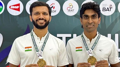 <div class="paragraphs"><p>Pramod Bhagat, Sukant Kadam Secure Bronze in Men’s Doubles</p></div>