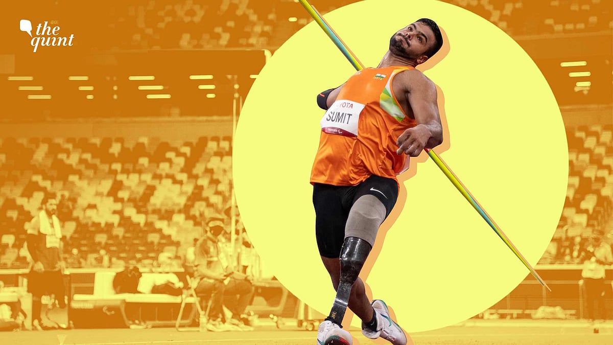 <div class="paragraphs"><p>Reigning paralympic and world champion Sumit Antil</p></div>