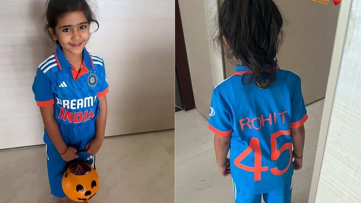 <div class="paragraphs"><p>Indian skipper Rohit Sharma’s daughter Samaira Sharma.</p></div>