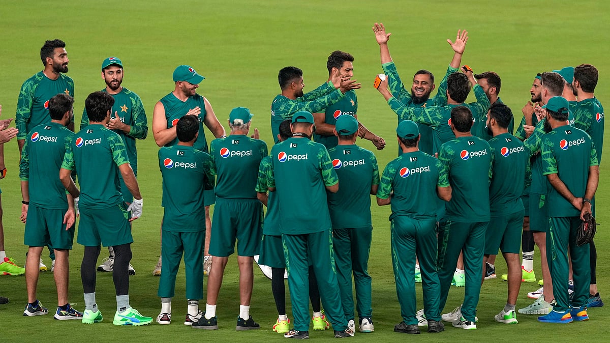 <div class="paragraphs"><p>ICC World Cup 2023: Pakistan cricket team in training in Ahmedabad. Image used for representational purposes only.&nbsp;</p></div>