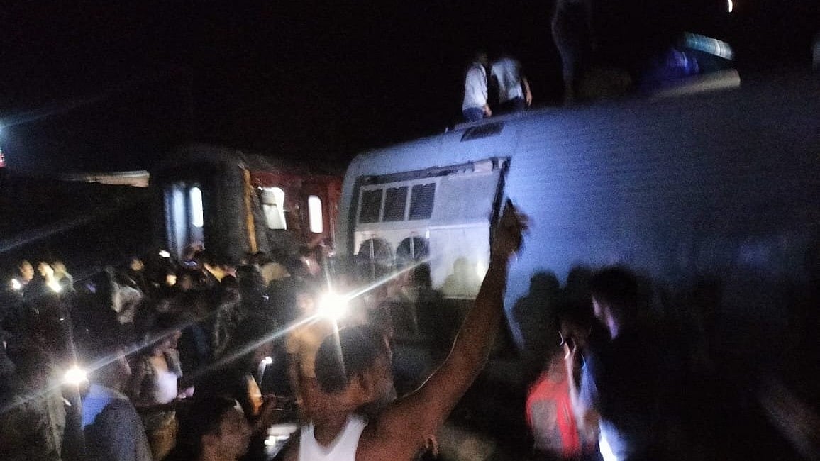 <div class="paragraphs"><p>The train accident is said to have occurred at 9:53 PM.</p></div>