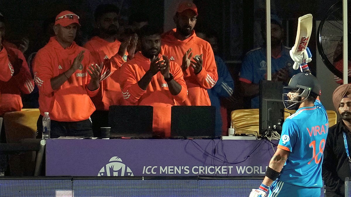 <div class="paragraphs"><p>ICC World Cup 2023: Rohit Sharma Lauds Virat Kohli After Match-Winning 95</p></div>