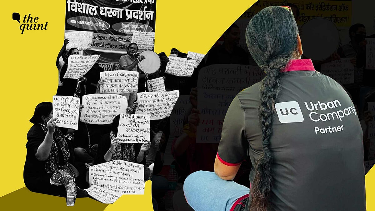<div class="paragraphs"><p>On 11 October, 50 UC workers staged a protest in Jantar Mantar against "unfair" ID blockings of partners. </p></div>