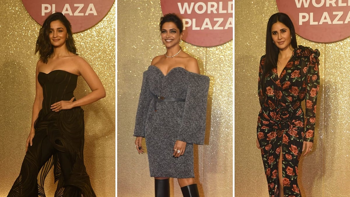 <div class="paragraphs"><p>Bollywood celebrities arrive for Jio World Plaza lunch.</p></div>