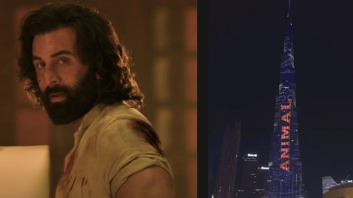 <div class="paragraphs"><p>A preview of Ranbir Kapoor's Animal was showcased on Burj Khalifa.</p></div>