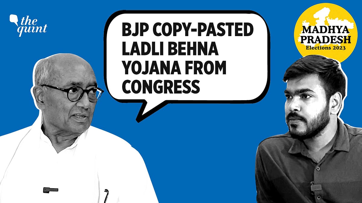 <div class="paragraphs"><p>“The anti-incumbency against the Shivraj Singh Chouhan government wasn’t as much as it is now. The Congress is also better prepared this time around,” said former Madhya Pradesh chief minister and Rajya Sabha MP Digvijaya Singh in an exclusive interview with The Quint’s Vishnukant Tiwari. </p></div>