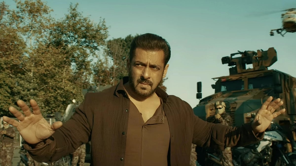 <div class="paragraphs"><p>Salman Khan in a still from <em>Tiger 3</em>.</p></div>