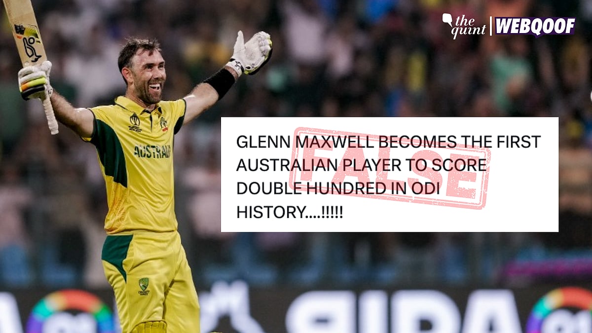<div class="paragraphs"><p>Maxwell joins Belinda Clark as the only Australian players to score a double-century at ODIs.</p></div>