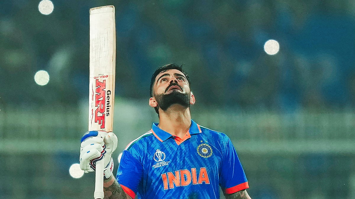 <div class="paragraphs"><p>ICC World Cup 2023: Kohli Gets Emotional After Equalling ‘Hero’ Sachin’s Record</p></div>