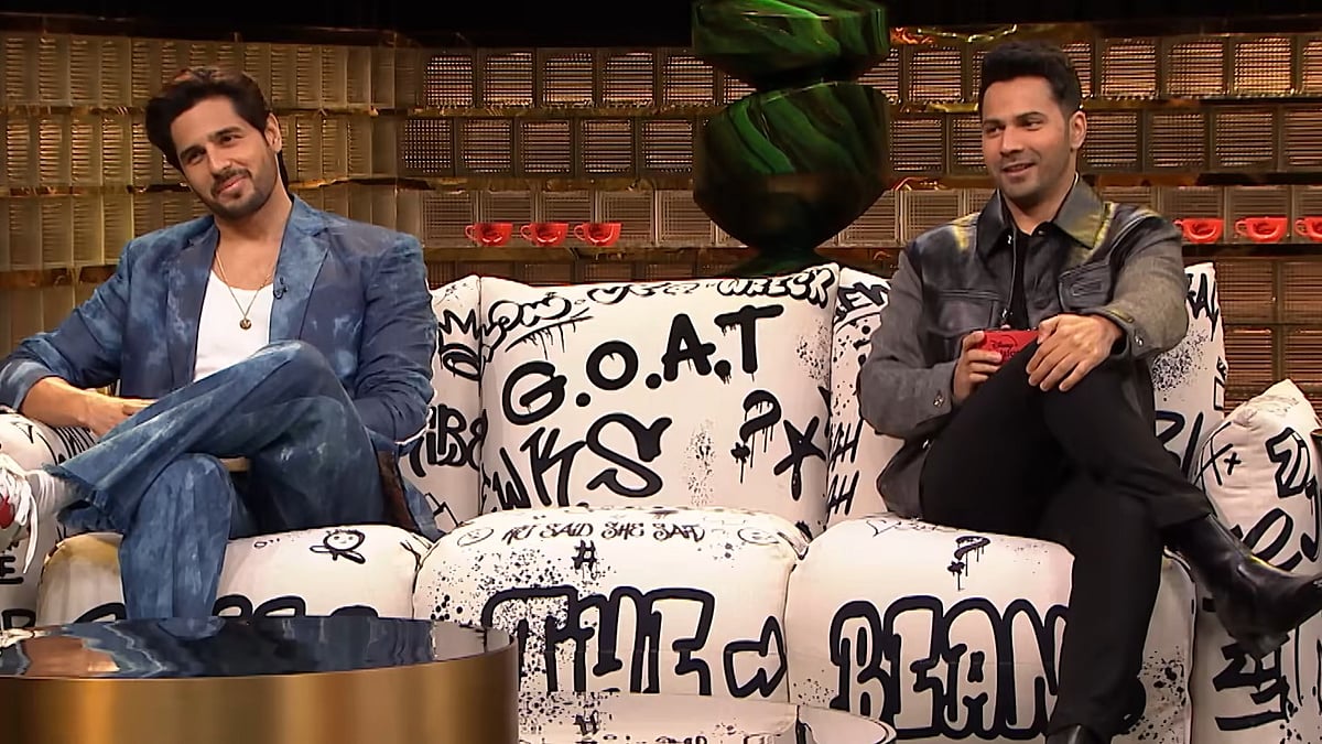 <div class="paragraphs"><p>Sidharth Malhotra and Varun Dhawan were guests in the 5th episode of<em> Koffee With Karan 8.</em></p></div>