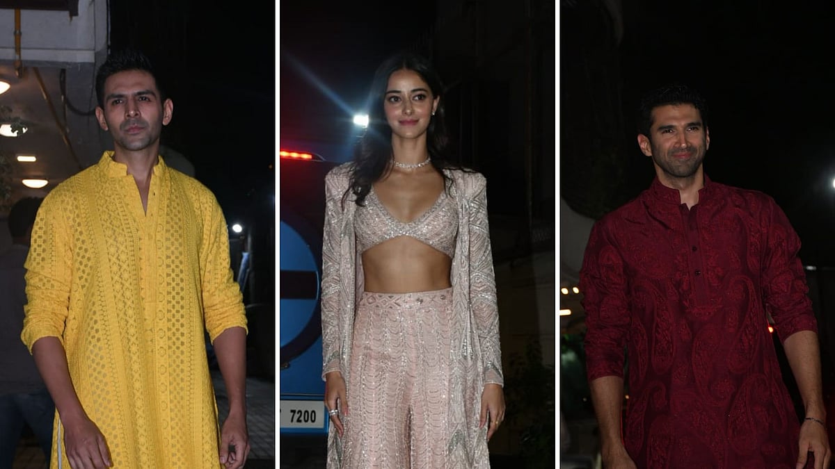 <div class="paragraphs"><p>Ananya Panday-Aditya Roy Kapur, Kartik Aaryan Attend Sara Ali Khan's Diwali Bash</p></div>