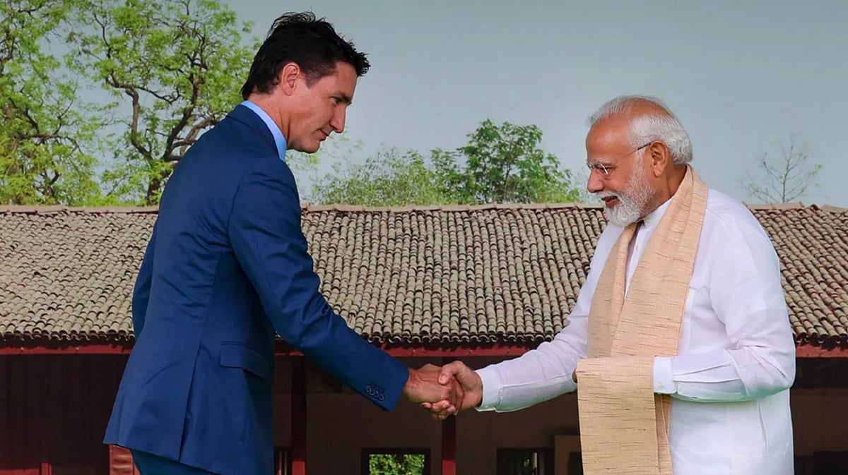 <div class="paragraphs"><p>Canadian Prime Minister Justin Trudeau and Indian Prime Minister Narendra Modi.&nbsp;</p></div>