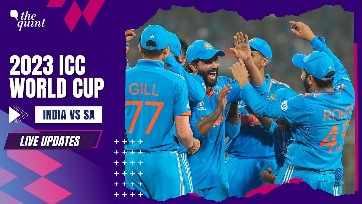 <div class="paragraphs"><p>India vs South Africa, Live Cricket Score and updates of ICC Cricket World Cup 2023 today’s match</p></div>