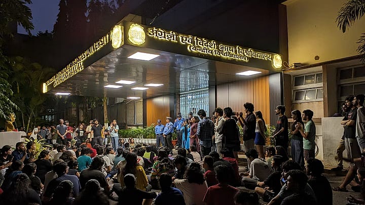 <div class="paragraphs"><p>At least seven students from the English and Foreign Languages University (EFLU) in Hyderabad were detained on 6 November as they launched hunger strikes against the alleged sexual assault of an EFLU student on the campus a few weeks earlier.</p></div>